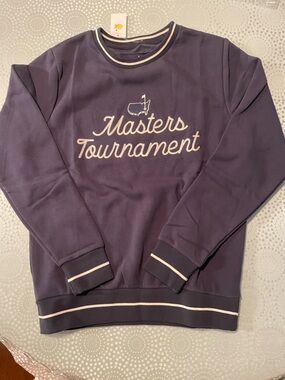 Navy Blue Masters Tournament' Pullover Sweatshirt